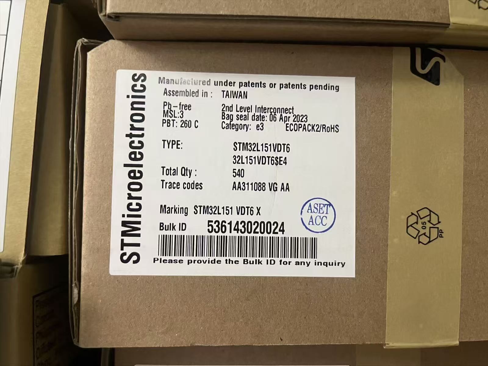 STM32L151VDT6